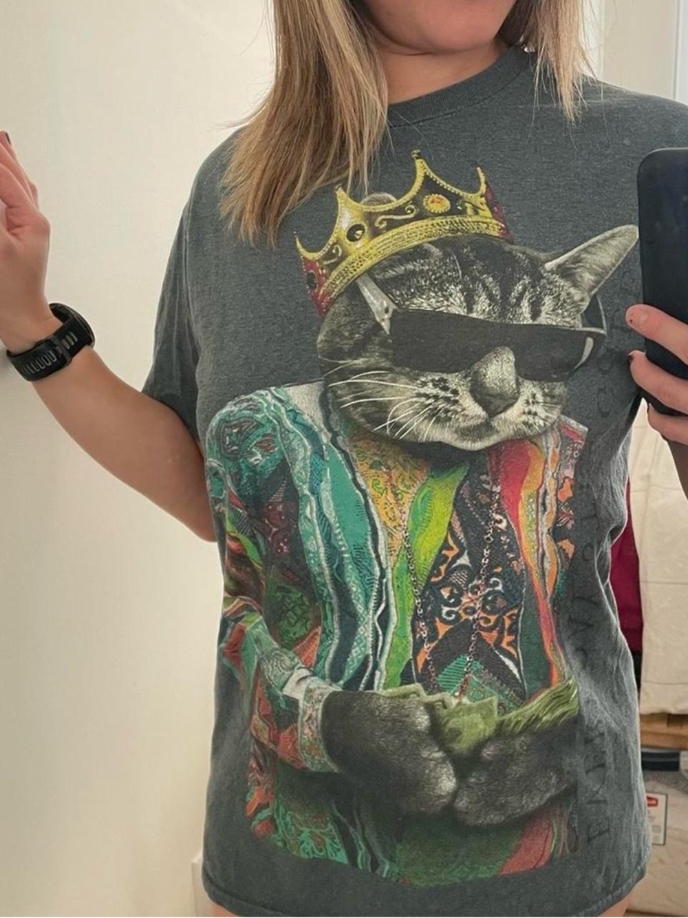 Great condition Everyday Struggle Biggie Cat graphic tee